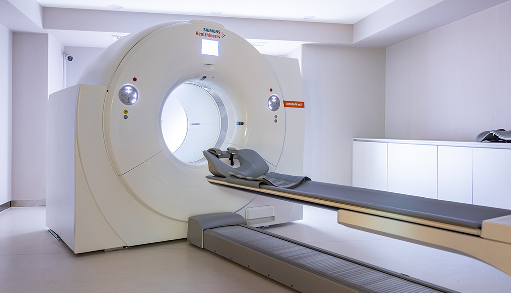 Seran Hospital CT examination room